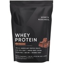 스포츠 연구 Whey Protein - Lean Muscle Building & Workout Recovery 용 스포츠 영양 Whey Isolate Protein Powder - 5 lb Bag Bulk Protein Powder 25g / 서빙 - 네덜란드 초콜릿, 60 서빙