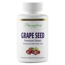 파라다이스 허브 포도 씨앗 추출, 활성 전체 스펙트럼, 산화 방지제, 비 GMO, 글루텐 무료, 90 채식 캡슐