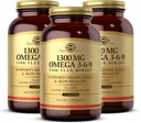 Solgar 1300 mg 오메가 3-6-9, 120 Softgels (포장 3) - 물고기 기름 보충교재 - 합동 & 피부 건강을 위한 지원 - Flaxseed & Borage를 포함합니다 - EPA & DHA 오메가 3 지방산 - 120 총 서빙
