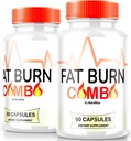(2 팩) 지방 연소 콤보 캡슐, FatBurn 콤보 Keto 공식, 건강한 찾고 몸, Keto 피트니스 알약, 공식 리뷰 (120 캡슐)을 달성하는 모든 천연 체중 감량 보충