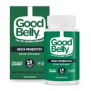 소화 건강을위한 GoodBelly Probiotic 캡슐 | 10 억 명의 라이브 문화가있는 Vegan Probiotic 보충 | 여성 및 남성을위한 Probiotics | 30 캡슐