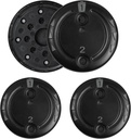 2 팩 (16 PC) 단청 왁스 가드 Cerushield 디스크 v2.0 098-0445 phonak, 보청기 액세서리 왁스 필터, Phonak 보청기 필터 왁스 가드