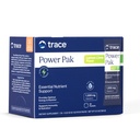 Trace Minerals Power Pak Multivitamin 및 Multimineral Packets - 전해질 지원 - 1200 mg 비타민 C plus 70 + Trace Minerals - 레몬 라임 풍미 - 30 패킷