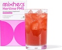 MIXHERS Hertime PMS - 여성을위한 Hormonal 지원 - PMS & Menstrual Comfort - Chasteberry, Peony Roots, Siberian Ginseng - 여성을위한 보충 - 15 음료 패킷 - Sugar Free - Pomegranate Mango