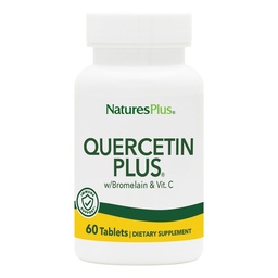 NaturesPlus Quercetin Plus 비타민 C 및 Bromelain - 650 mg, 60 채식 정제 - 글루텐 - 무료 - 30 서빙