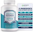 Centurion 수비수 Detox, Liver Cleanse Detox & 수선 수비수, 비타민 B6, Folate, L-Methionine 및 R-lipoic 산, 180 캡