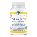 북유럽 자연적인 ProOmega 2000-D - 물고기 기름, 1125 mg EPA, 875 mg DHA, 1000 IU 비타민 D3, 심장 혈관, 신경학, 눈 및 면역력, 레몬 맛, 60 연약한 젤