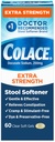 Colace Gentle 효과적인 변비 구호를 위한 여분 힘 발판 연화제, #1 닥터 추천된 발판 연화제 상표, 250 mg Docusate 캡슐, 60 조사 (1의 포장)