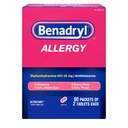 Benadryl 알레르기 ULTRATAB 60X2 디스크