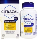 Citracal 칼슘 +D 느린 방출 1200의 입히는 정제 - 80 ea (포장 2)