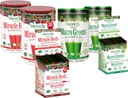 MacroLife 생존자 6-Count 번들, 2 Macro Greens 10oz +1 패킷 박스 (12ct), 2 Miracle Reds 10oz +1 패킷 박스 (12ct)