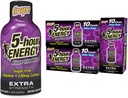 5 시간 ENERGY 여분 힘 에너지 탄, 포도 풍미, 30 조사, 1.93 oz., 영 칼로리 & 설탕 자유로운 230 mg Caffeinated 에너지 탄, 아미노산 & B 비타민, 규정식 보충교재