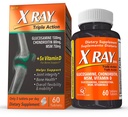 X Ray Dol Triple Action Joint Support는 Glucosamine 1500mg, Chondroitin 800mg, MSM 750mg 및 5X Vitamin D와 건강한 관절, 뼈 및 연골 - 병 당 60 카운트 - 1 팩