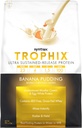 Syntrax 영양 Trophix, Ultra Sustained-Release Protein Powder Blend, 바나나 푸딩, 5 파운드.
