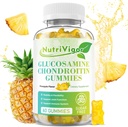 Glucosamine Chondroitin Gummies, MSM & Elderberry, 성인, 파인애플 맛, 60 조사를 위한 산화 면역성이 있는 면역성이 있는 지원과 여분 힘 합동 지원 보충교재