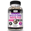 Kaya Naturals Myo & D-Chiro Inositol Plus 여성 지원, 비타민 B8-30 캡슐