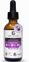 Emery의 Ashwagandha Liquid Drops Organic Extract Supplement for Relaxation, Mental Clarity, Natural Calm 및 Mood, Vegan, 미국, 30 일 공급