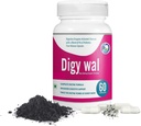 소화 효소 캡슐 (60 조사) - Probiotics 및 Prebiotics와 Charcoal 소화 효소 활성화 - 소화 건강을위한 면역 보충 - 향상된 에너지 및 계류 캡슐