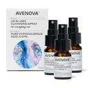 Avenova Eyelid 및 Eyelash Cleanser 스프레이 3 팩 - Gentle Everyday Hypochlorous Acid Lid 및 Lash Clearer 및 Healthier Eyes, 60mL (2.04oz) 용 스프레이 청소