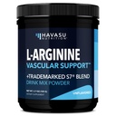 L-Arginine Powder - L-Citrulline 및 Beet Root가있는 남성 및 여성을위한 니트로 산화물 보충 - 지구력 및 회복을위한 사전 및 포스트 운동 지원 - Unflavored, 1 개월 공급 (30 Scoop)