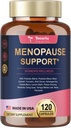 여자, Multibenefit & Complete Black Cohosh, Dong Quai 뿌리 및 더 초본 혼합, w/Powerful Probiotic & Prebiotic를 위한 폐경기 보충교재