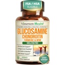 글루코사민 Chondroitin MSM – Glucosamine 황산염 1500 mg, Chondroitin 및 MSM를 가진 여자와 남자를 위한 합동 지원 보충교재 – 연골, 합동 건강 및 융통성 – 90의 캡슐