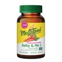 MegaFood Baby & Me 2 Fonatal Vitamins for Women Breastfeeding with Folate (Folic Acid Natural Form), Choline, Iodine, 비타민 D, Moringa Leaf and More - 120 탭 (60 인분)