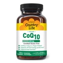 Country Life 간단히 CoQ10, 하트 기능 지원, 100mg, 120 Softgels, 공인 글루텐 무료, 공인 비건 ...