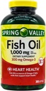 스프링 밸리 - 물고기 기름 1000 mg, 300 Softgels