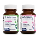 Metagenics 번들 - UltraFlora Women's & HerWellness Estrovera - 30 Vaginal Health 용 UltraFlora Women's 수 - 30 뜨거운 플래시 용 Estrovera의 정제, Menopause Relief & Night 땀