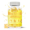 HMB와 Leucine Gummies, 3000mg HMB와 L-Leucine 보충 근육 회복을 위한, 근육 질량 & 개량 내구시간, 남자 & 여자를 위해, 비 GMO, Vegan, 글루텐 자유로운, 레몬 풍미, 120 Gummies