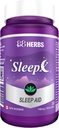 Sleep-X | Natural Sleep Supplement | 프리미엄급 아미노산 및 표준화된 초본 추출물의 강력한 초본 수면 보조