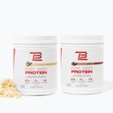 TB12 식물 근거한 단백질 분말 - 바닐라 & 초콜렛 다 팩, 24g Sustainably Sourced Pea Protein, Vegan, 1g Net Carb, Non-GMO, Dairy-Free, Sugar-Free (60 인분)