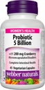 Webber Naturals 여성 멀티 프로바이오틱스, 크랜베리 45 캡슐
