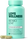 Love Wellness Metabolove | 여성용 Metabolism Booster | 빗썸 크레이빙 & Boost Energy Supplement | 여성용 Cortisol & Thyroid Support | 자극제 무료, 비건 & 글루텐 프리 | 60 개