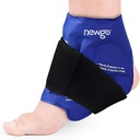 NEWGO 발목 아이스 팩 랩 Sprained Relief, Ankle Inuries Reusable 얼음 팩, 발목 Swelling, Post Surgery Recovery - Blue