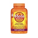 Metamucil, Psyllium Husk 캡슐, 300 캡슐, 3-in-1 섬유 보충, 매일 심혈관 Husk 섬유 캡슐은 정기적인*, 도움 보충교재 매일 섬유 입구를 승진시켜 소화 건강을 지원합니다
