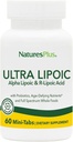 Natures Plus Ultra Lipoic - 60 Bi-Layered Mini-Tabs - Probiotics, Nutrients & Whole Food Concentrates와 무료 Radical Defenses 지원 - 글루텐 무료 - 30 서빙