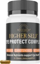 Higher SELFTM Eye Protect Complex Blue Light Defense Advanced Daily Vision Support with Lion’s Mane, Omega-3, Lutein, Zeaxanthin, Bilberry Extract, Eyebright | 60 캡슐