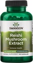 Swanson Reishi 버섯 추출물 500 밀리그램 90 캡슐
