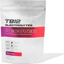 TB12 Electrolytes Plus Recover - 기능 회복 성분이있는 포스트 운동 전해질 분말 | 타트 체리, L 글루타민, BCAA | 근육 회복 및 탄력 완화 | 설탕 무료, 비 GMO