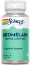 SOLARAY Bromelain 보충교재, 1000mg | 60 조사
