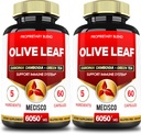Garcinia Cambogia, Green Tea, Green Coffee & Black Pepper - 심혈관 건강, Well Being & Immune 지원 - 2 팩 60 캡슐