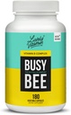 LIVELY VITAMIN CO., 주식 회사 Busy Bee - 콜린과 높은 생물 사용 비타민 B 복합체 - 에너지 - 스트레스 - 두뇌 Fog - 정신적 명확성 - 산화 손상 - 낙농성 글루텐 무료 - 180 Vegan 캡슐
