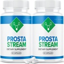 이상적인 성능 (2 팩) Prosta 스트림 전립선 보충 Prostastream 알약 (120 캡슐)
