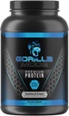 Gorilla Mind Premium Whey Protein - 쿠키 및 크림, Whey Protein Isolate & Concentrate의 25 그램, 회복 및 근육 구축 (30 인분)