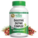 Botanic Choice Digestive Enzyme Complex - 더 나은 소화 및 Ease Abdominal Bloating에 향상된 영양 흡수를위한 건강한 식이 보충제를위한 소화 보조 보조 보조 보조 - 90 알약