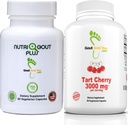 Gout와 당신 NutriGout 플러스 Uric 산 지원 및 타트 체리 추출물 3000 mg 뭉치