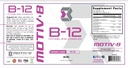 Motiv-8 Essentials Vitamin B-12 Drops, SubLanguage, Liquid Supplement, Supports Eye Health, Brain Energy, Nervous System, Cognition & Memory (60 서빙, 라즈베리)