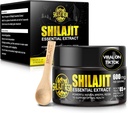 Shilajit 순수한 Himalayan 유기 Shilajit 수지 - 85 + Trace 무기물과 금 급료 100% Shilajit & 초점 & 에너지, Immunity, 50 그램을 위한 Fulvic 산